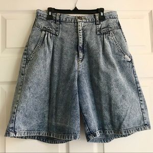 Cherokee Acid Wash Vintage Style Shorts